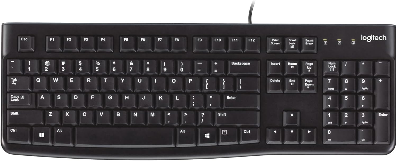 Logitech 羅技 K120 有線鍵盤
